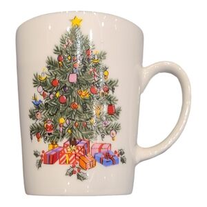 Gibson NOEL MORNING Mug Holiday Christmas Tree Coffee Tea